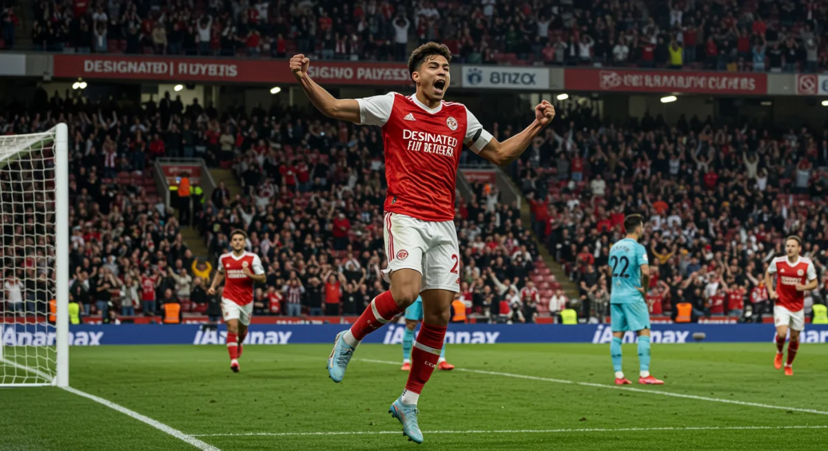 Designated Player celebrating a goal, highlighting their on-field impact and value.