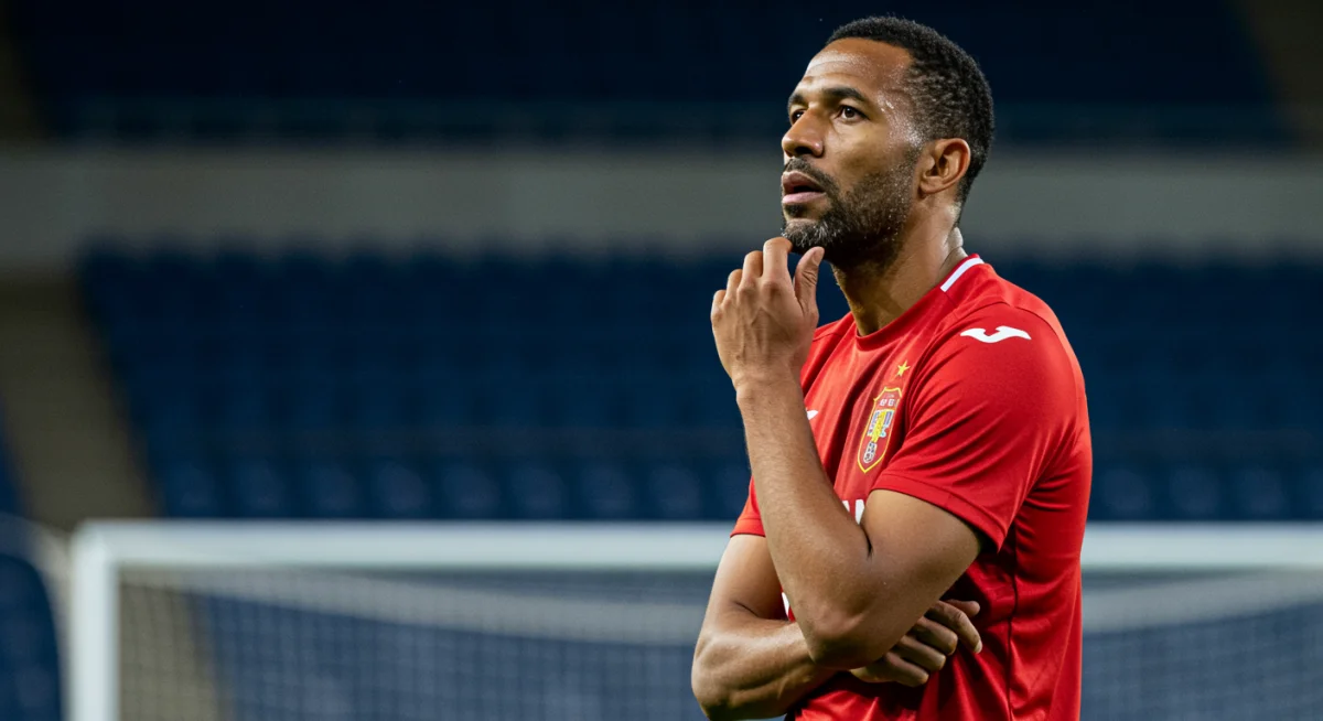 Experienced European-based player contemplating a return to MLS, symbolizing strategic career decisions.