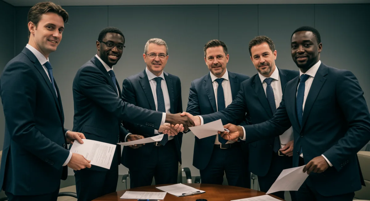 Football club executives making strategic investment decisions.