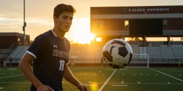 High school soccer player aspiring for NCAA college soccer in 2025