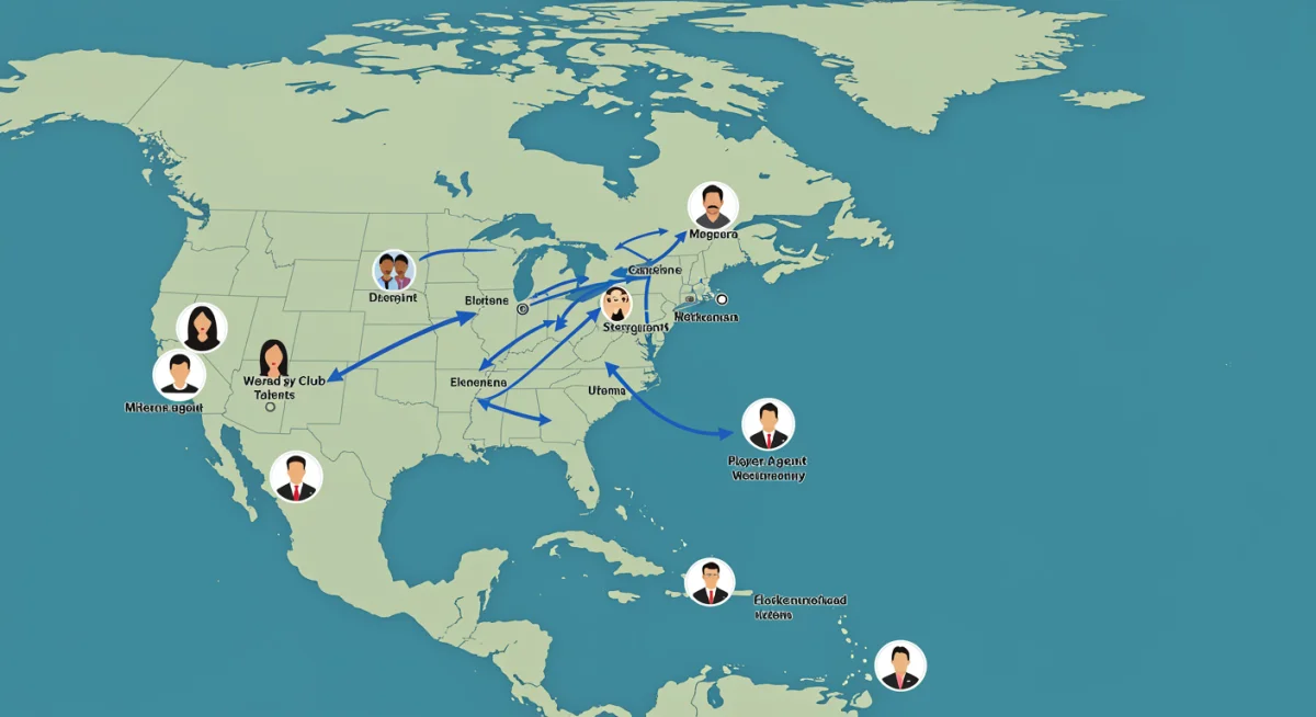 Strategic map of MLS clubs attracting international talent