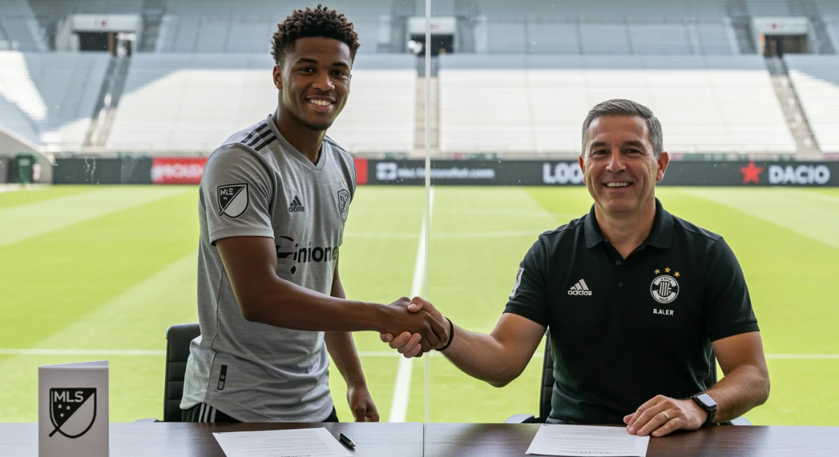 Successful MLS player transfer agreement overseen by an agent.