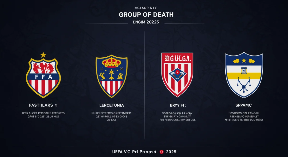 Hypothetical 'Group of Death' with top European clubs