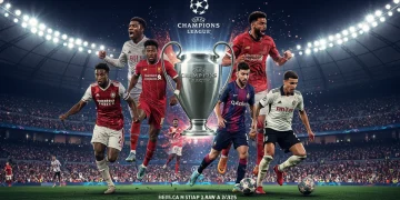 UCL 2025 Group Stage: Top 3 Challenging Pools Analyzed UEFA Champions League 2025 logo with dynamic football action