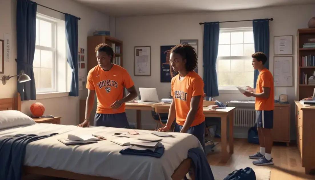 Préparation et adaptation pour les nouveaux étudiants-athlètes