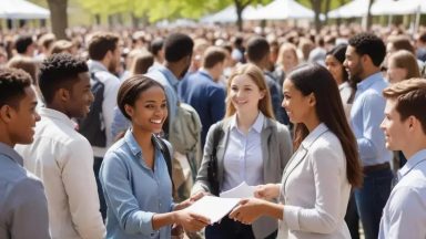 news recrutement printemps universités USA: offres clés